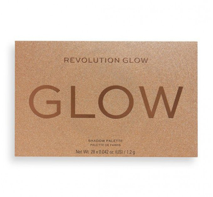 Палетка теней Makeup Revolution Glow